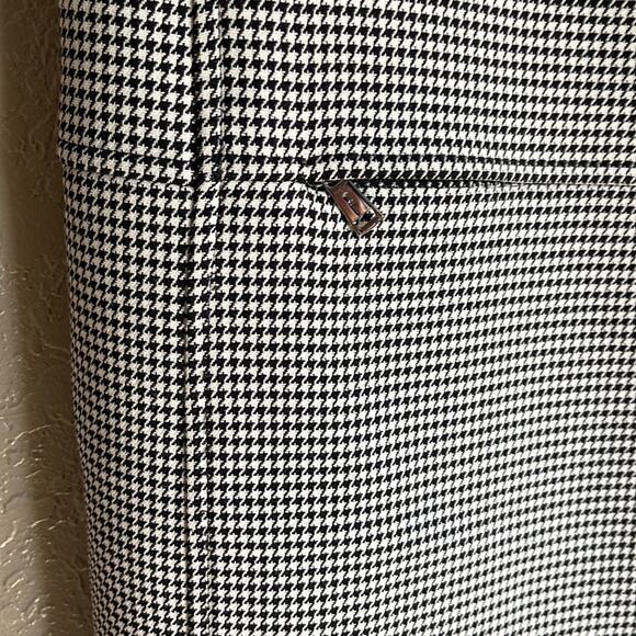 Ralph Lauren Black Label Houndstooth Wool Silk Sheath Ailya Dress Sz 10 INVS15 - Picture 4 of 12